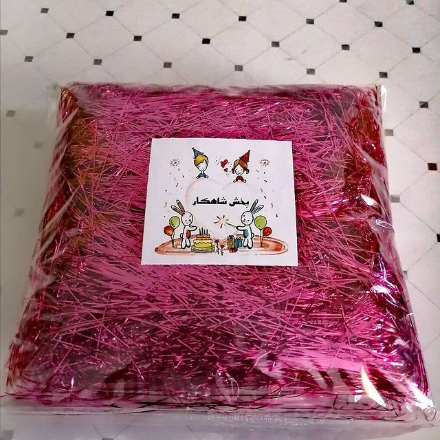 پوشال لیزری سرخابی